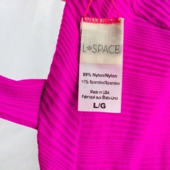 LSpace Fuchsia LeeLee top L Veronica bottom S BoxA - Picture 7 of 11